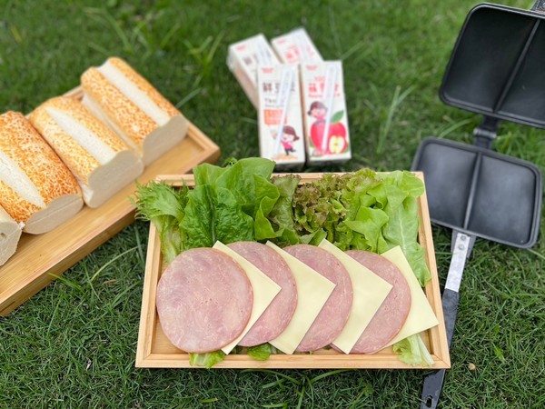 DIY熱壓吐司早餐，親手做出幸福滋味~