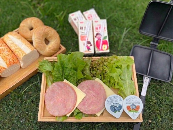 DIY熱壓吐司早餐，親手做出幸福滋味~